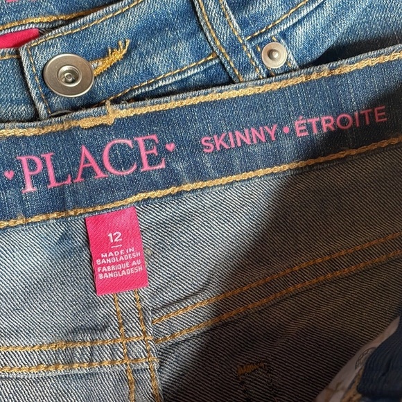 Set Lot of 2 Denim Jeans Set Place Skinny Size 12 - Picture 4 of 13